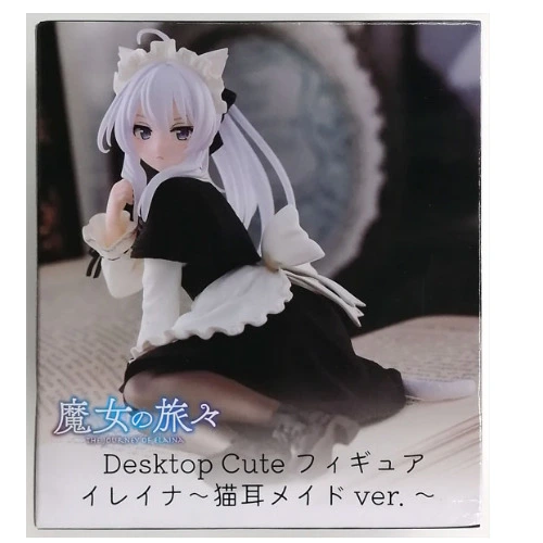 (Pre-owned ITEM:A/BOX:B)Wandering Witch: The Journey of Elaina Desktop Cute Figure Elaina -Cat Ear Maid ver.-
