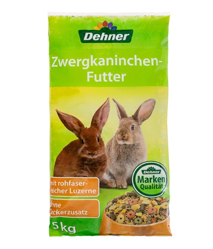 Dehner Kaninchenfutter, 5 kg - Kaninchen 5 kg (1er Pack)