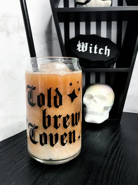 Cold Brew Coven | 16 oz. Glass Cold Cup | Default Title