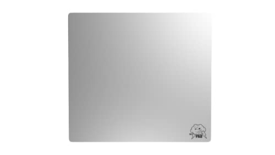 SkyPAD Glas 3.0 XL Gaming Mouse Pad with Cloud Logo | Professional Large Mouse Mat |  400 x 500 mm |  White  | Special Glass Surface with Improved Precision and Speed - White - XL cloud logo model 400 x 500 mm