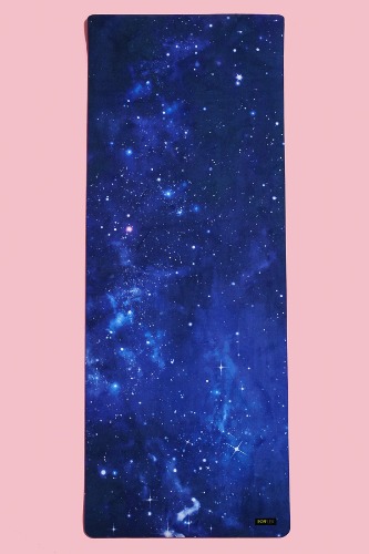 Diamond Sky Vegan Suede Yoga Mat by POPFLEX