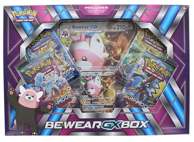 Pokemon TCG Bewear-Gx Box