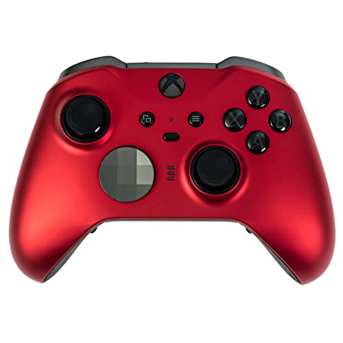 Xbox Elite Series 2 Custom Soft Touch Controller - Soft Touch Feel, Added Grip, Metallic Red Color - Compatible with Xbox One, Series X, Series S - RED S2
