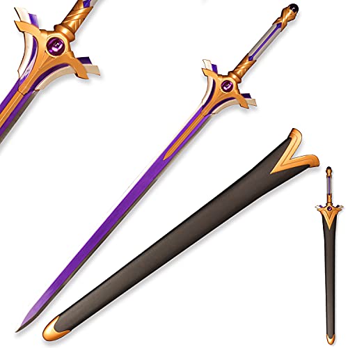 Sword fort Handmade Cosplay Japanese Anime Sword,Stainless Steel,Kirito Sword,SAO Sword,Asuna's Radiant Light