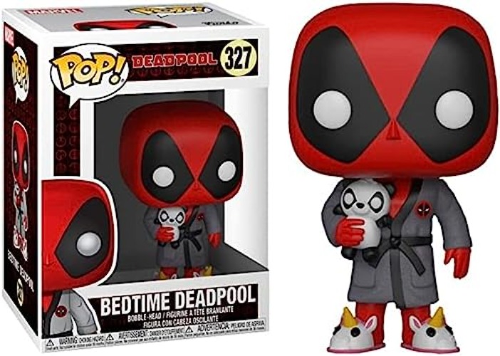 Funko POP! Marvel: Deadpool Playtime - Deadpool in Robe, Multicolor - Standard