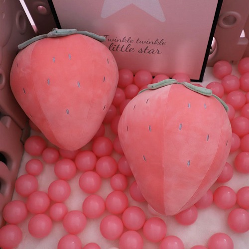 Sweet Strawberry Plushies - Pink
