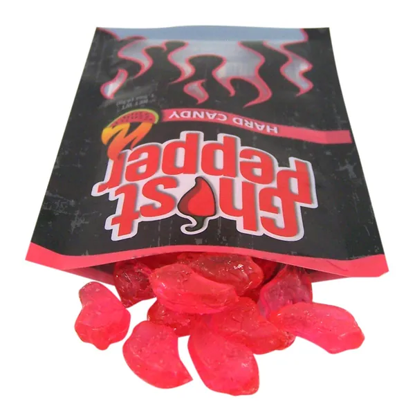 Spicy Ghost Pepper Cherry Flavored Hard Candy, 1.5 Ounce (Watermelon) - Watermelon 1.5 Ounce (Pack of 1)