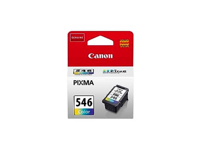 Canon CL-546 Genuine C/M/Y Colour Ink Cartridge - PIXMA Printer Compatible - Multicolor
