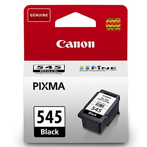 Canon Ink - PG-545 Genuine Black Printer Ink Cartridge - (1 x Cartridge) - Compatible with PIXMA TR, IP, MX, MG & TS - Black
