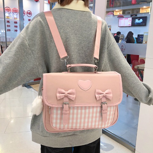 Kawaii Bow Tie Japanese Style Backpack - Limited Edition