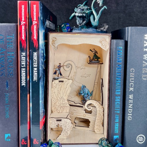 The Deep Book Nook and Miniature Display - DIY Kit