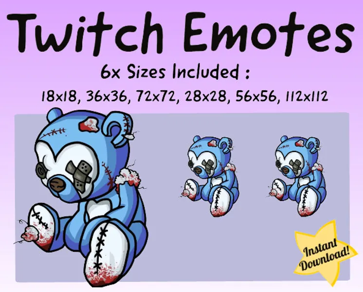  Sad Teddy Bear Emotes