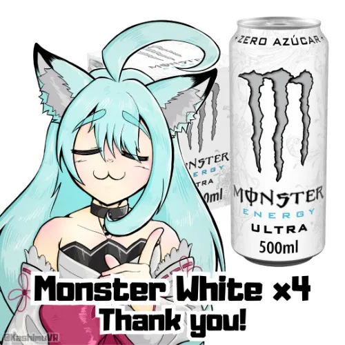 Monster White x4