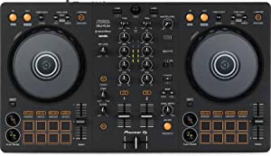 Pioneer DJ DDJ-FLX4 2-deck Rekordbox and Serato DJ Controller - Graphite