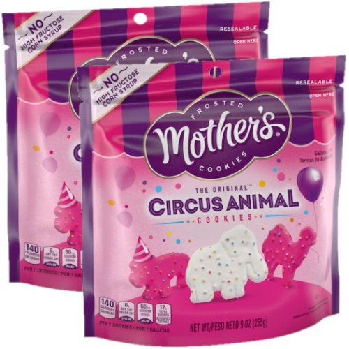 Tribeca Curations | Frosted Circus Animal Cookies Curated by Tribeca Curations | 9 Ounces | Value Pack of 2 - 