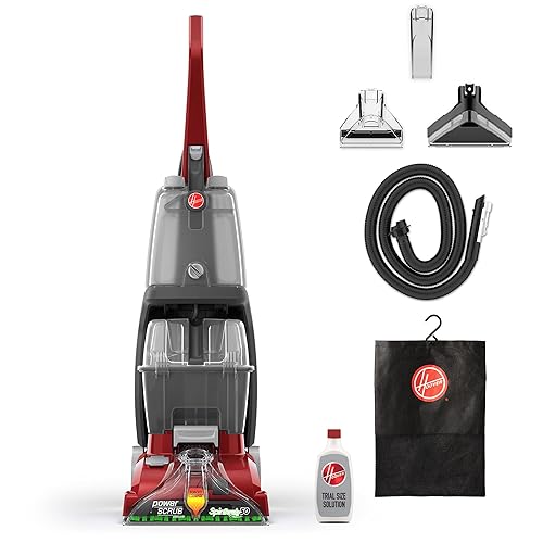 Hoover PowerScrub Deluxe Carpet Cleaner Machine, Deep Cleaning Carpet Shampooer Machine with Multi-Purpose Tools, Pair with Hoover Solution - PowerScrub Deluxe
