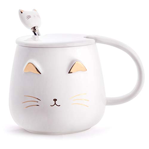 White Cat Mug