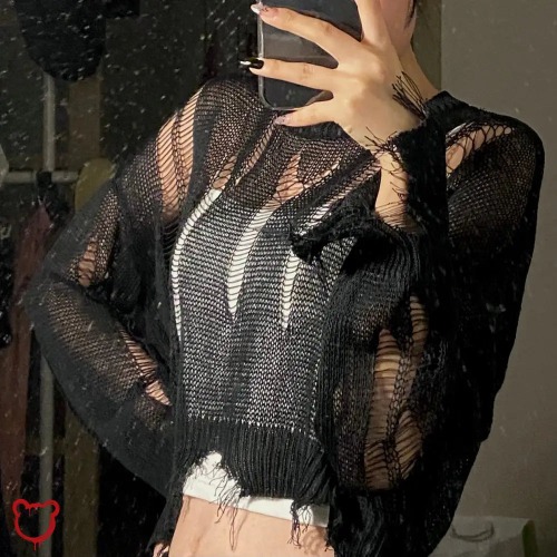 Shadowed Grunge Sweater