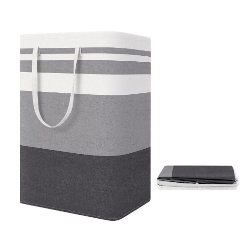 Wuciray Cesto Ropa Sucia Plegable 75L Cesto para Ropa Sucia Grande con Asas Laundry Basket para Dormitorio Lavadero Baño
