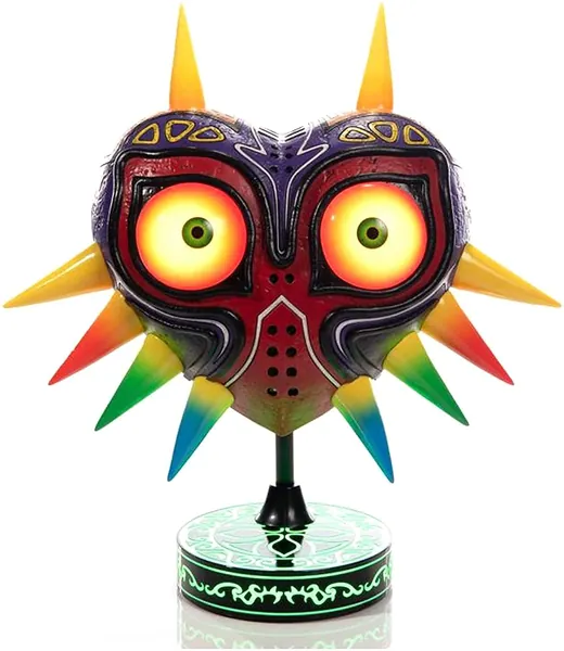 Dark Horse Comics 14 Inch Tall Painted The Legend of Zelda Majora's Mask Video Game Collectible 3D Figurine Statue Toy with Detailed Base - 