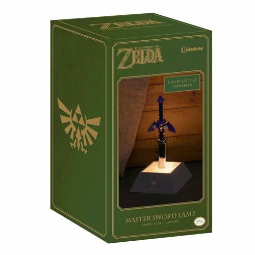 Paladone The Legend of Zelda Master Sword Light Collectible Zelda Decor and Night Light