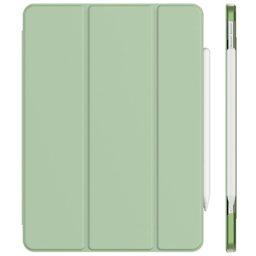 JETech Case for iPad Pro 11-Inch, 2022/2021/2020/2018 Model, Compatible with Pencil, Cover Auto Wake/Sleep (Matcha Green)