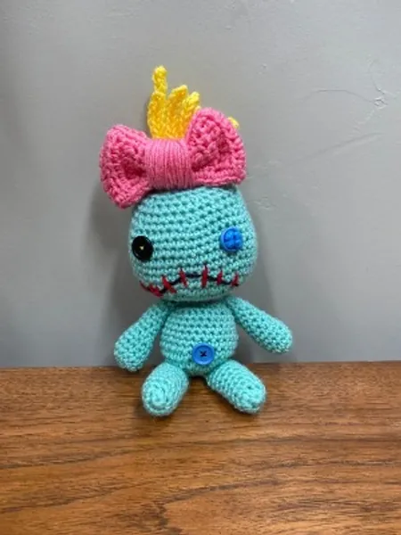 Crochet Scrump Inspired Doll/ Lilo and Stitch / 10 Inch Doll/ | Etsy