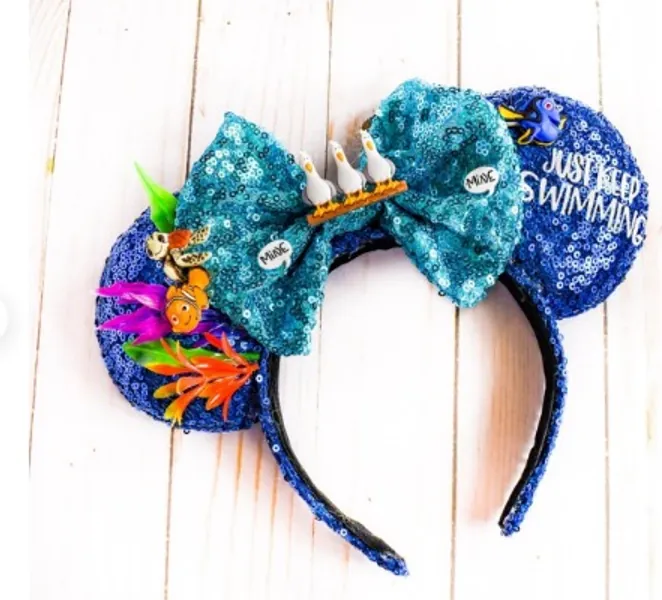 Nemo Inspired Minnie Ears