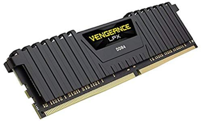 Corsair CMK16GX4M2D3600C16 VENGEANCE LPX 16GB (2 x 8GB) DDR4 3600 (PC4-28800) C16 1.35V AMD and Intel Optimized Desktop Memory - Black - 2 x 8 GB