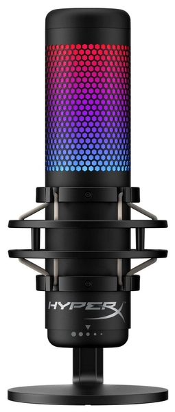 Μικρόφωνο HyperX - QuadCast S, RGB, μαύρο