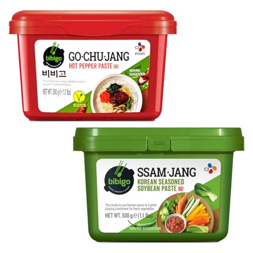 CJ Bibigo Korean Paste 500g (Assorted Pack of 2)
