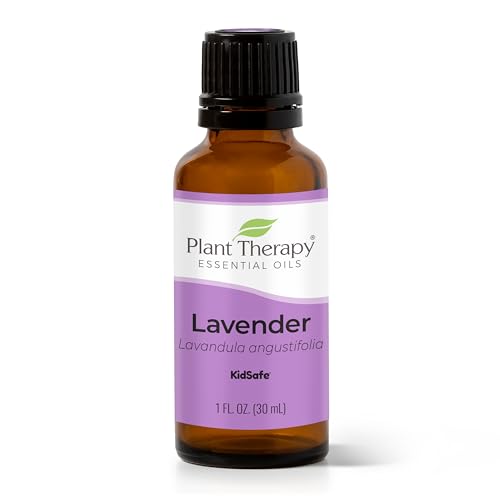 Plant Therapy Lavender Essential Oil 100% Pure, Undiluted, Natural Aromatherapy, Therapeutic Grade 30 mL (1 oz)