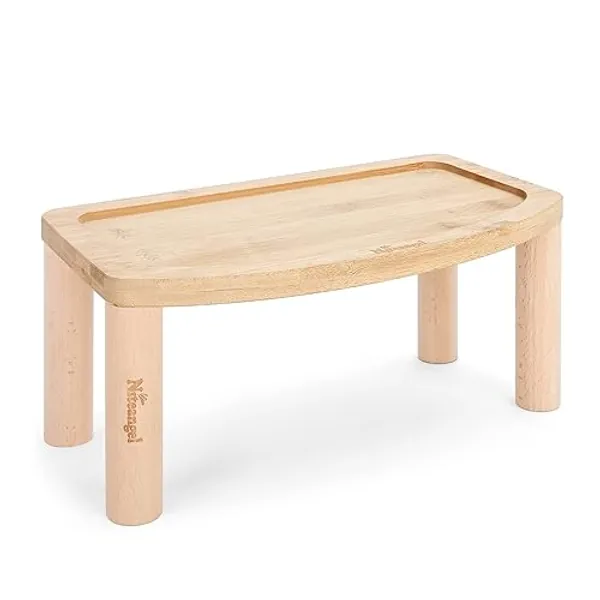 Niteangel Anti-Slide Hamster Wheel Platform - Fits for Niteangel Super-Silent Hamster Wheel | Acrylic Wheel | Wooden Wheel | Cloud Series Hamster Wheel (Medium) - Medium