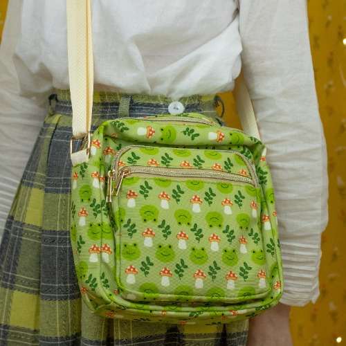 Frog & Mushroom Side Bag! *PREORDER*