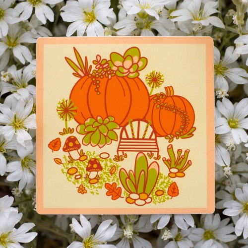 Harvest Fairy Garden Vinyl Sticker!