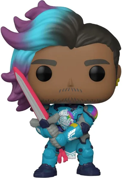 Funko Pop! Games: Tiny Tina's Wonderlands - Paladin Mike, Multicolor, 59334