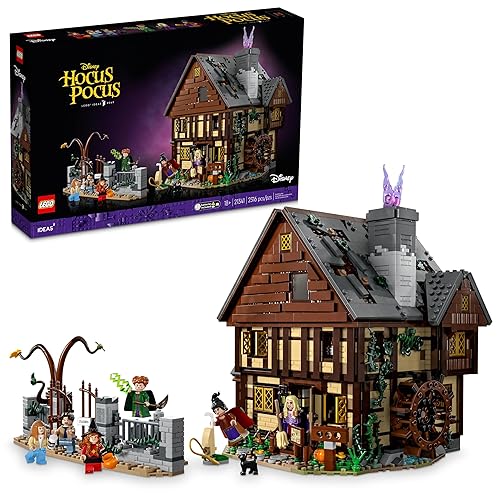 LEGO Ideas Hocus Pocus The Sanderson Sister's Cottage