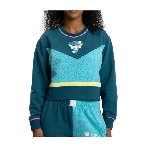Vaporeon Crop Sweatshirt - Women