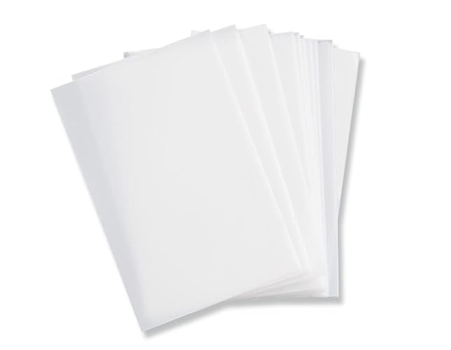 Sizzix Stencil Film 663053, 10 Pack, A4 Sheets, 34 x 23.000000000000004 x 0.5 cm, Multicolor, 10 Piece