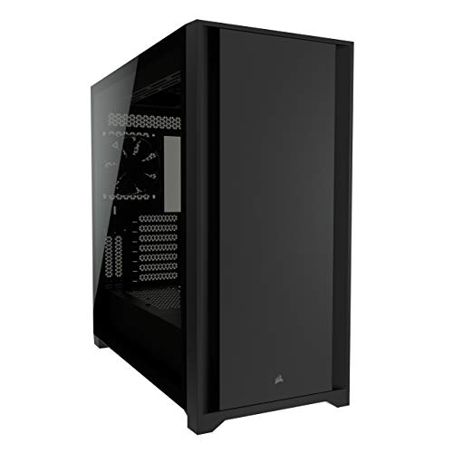 Corsair 5000D Tempered Glass Mid-Tower ATX PC Case - Black - Tempered Glass - Black