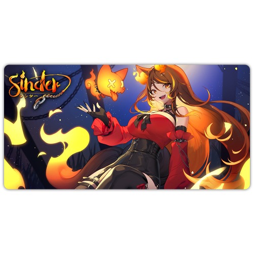 Sinder and Pyro Pup XXL Mousepad | Default Title