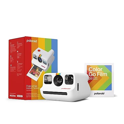 Polaroid Go Generation 2 - Mini Instant Camera + Film Bundle