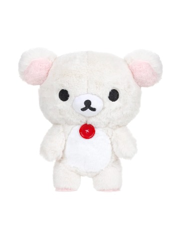 Rilakkuma San-X Licensed Korilakkuma Standing Medium Plush Doll - 15" (Long Pile)