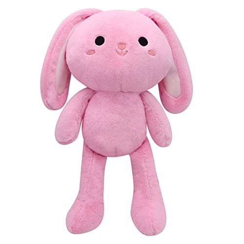 Cute Pink Easter Bunny Plush Toy
