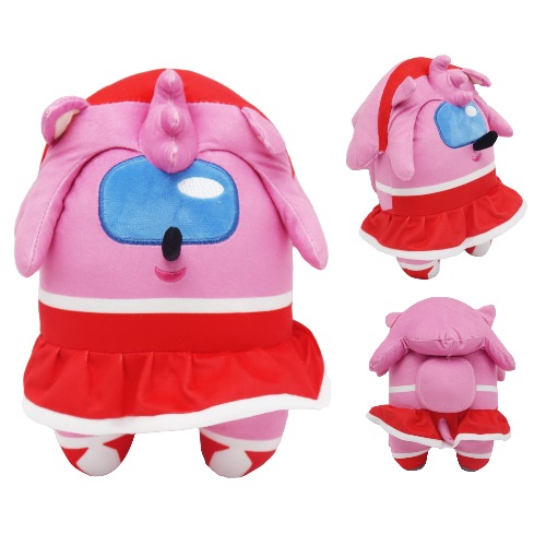 TIMSOPHIA Plush Figure Toys Cartoon Character Plush Children's Cute Plush Doll Shadow Soft Stuffed Game Doll Toys Gift for Kids (20cm, Pink)