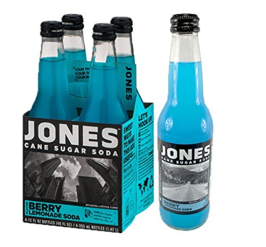 Jones Soda 4 Packs (Berry Lemonade)
