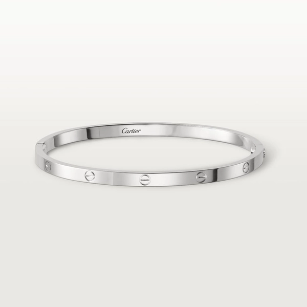 WHITE GOLD LOVE BRACELET