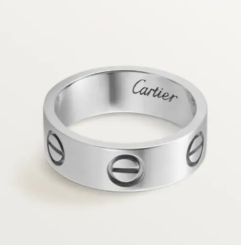LOVE RING WHITE GOLD