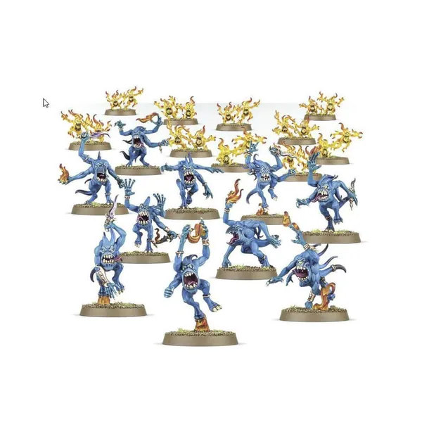 Age of Sigmar : Chaos - Deamons of Tzeentch Blue Horrors & Brimstone Horrors - 