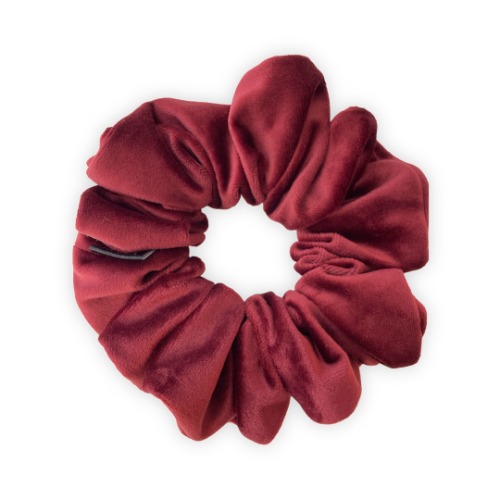 Red Velvet Scrunchie - luxe